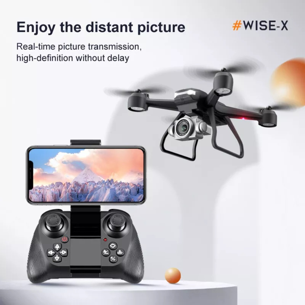 V14 Professional Drone 6K HD Dual Camera Wifi FPV Portable RC Quadcopter 2 BATTERY,Drones Suitable For Adults & Beginners.Logistics Is Randomly Sent By UPS,USPS,Self-pickup. - Image 5