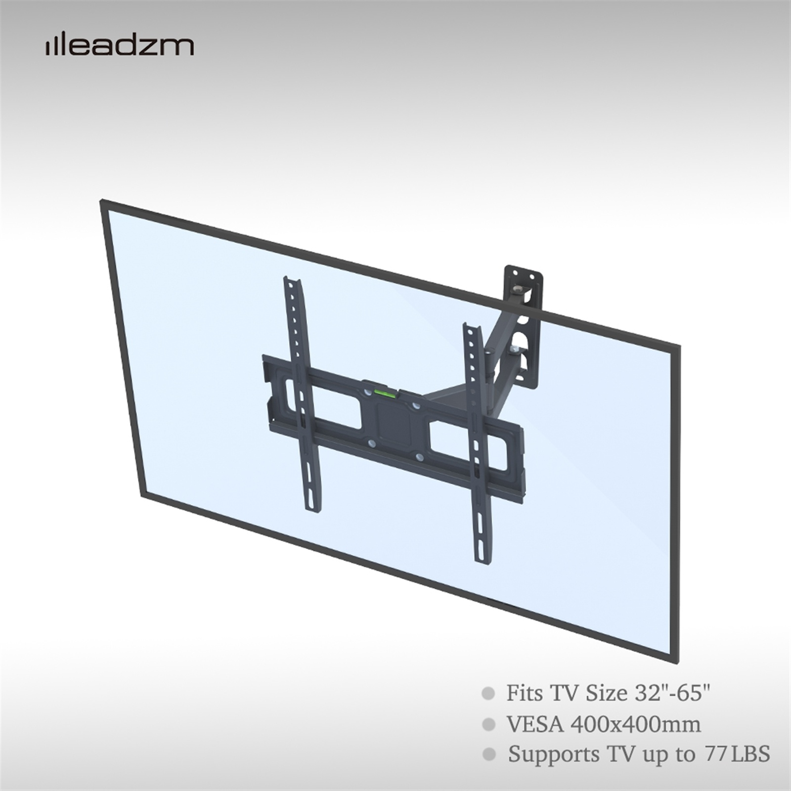 32-65 Inch Single Pendulum Small Base TV Stand TMXD-103 Load Bearing 35KG - Image 9
