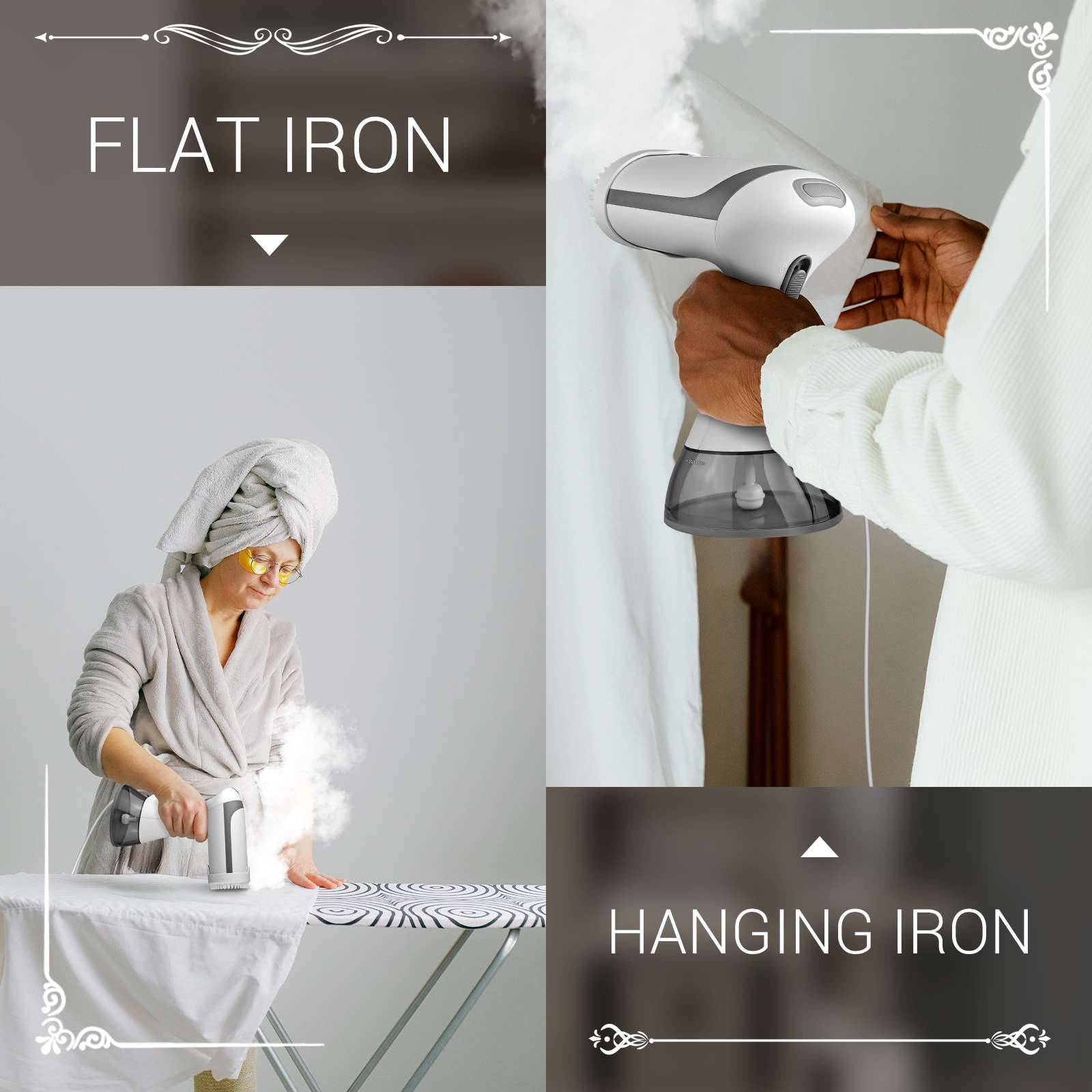 Clothes Steamer Compact And Efficient Suitable For Travel And Home Use For Clothes Cleaning And Ironing - Image 8