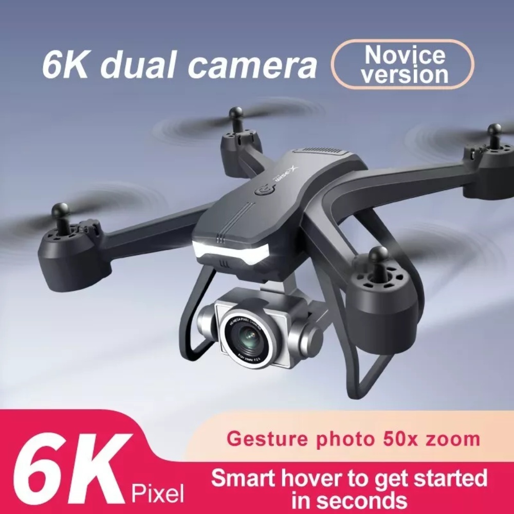 V14 Professional Drone 6K HD Dual Camera Wifi FPV Portable RC Quadcopter 2 BATTERY,Drones Suitable For Adults & Beginners.Logistics Is Randomly Sent By UPS,USPS,Self-pickup. - Image 10